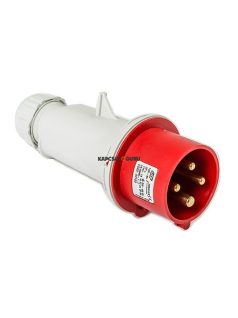   Ipari dugvilla (6h) 16A (3P+F), 400V, lengő, IP44, piros - IDE ELECTRIC