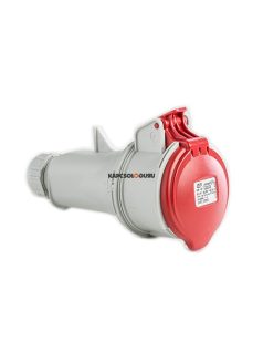   Ipari dugalj (6h) 16A (3P+N+F), 400V, lengő, IP44, piros - IDE ELECTRIC