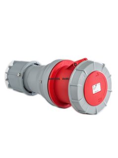   Ipari dugalj (6h) 125A, 5 pólusú (3P+N+F), 400V, lengő, IP67, piros - IDE ELECTRIC