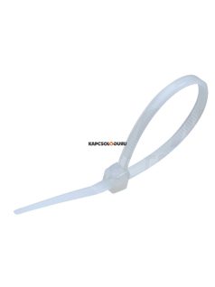   Normál kábelkötegelő, natúr, 135×2.6mm, D=1-32mm, Tracon, 135×2.6mm, D=1-32mm, PA6.6 - TRACON