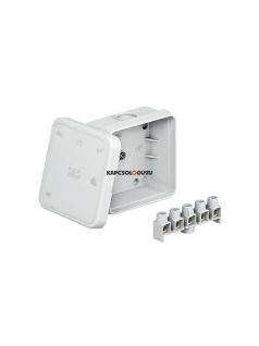   Kötödoboz 75x75x36mm membrános rápattintható fedéllel halogénmentes szürke IP54 - OBO BETTERMANN