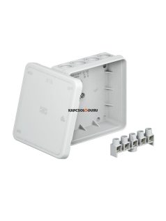   Kötödoboz 100x100x40mm membrános rápattintható fedéllel halogénmentes szürke IP55 - OBO BETTERMANN
