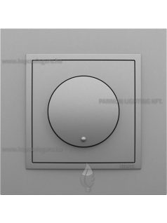  Tekerőgombos fényerőszabályozó, 3-50W LED, IP20, Animato alumínium fedőlappal és 1-es kerettel - EFAPEL LOGUS 90