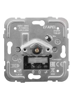   Tekerőgombos fényerőszabályozó, 3-35W LED, IP20 - EFAPEL LOGUS 90