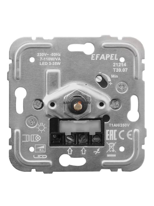 Tekerőgombos fényerőszabályozó, 3-35W LED, IP20 - EFAPEL LOGUS 90