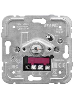   Tekerőgombos fényerőszabályozó, 3-85W LED, IP20 - EFAPEL LOGUS 90