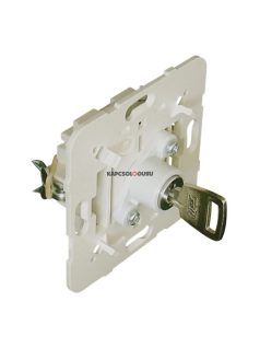 Váltókapcsoló (106), kulcsos, 10A, IP20 - EFAPEL LOGUS 90