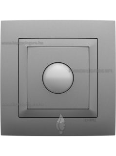   Mozgásérzékelős kapcsoló 400W, IP20 , Aquarella alumínium fedőlappal és 1-es kerettel - EFAPEL LOGUS 90