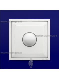   Mozgásérzékelős kapcsoló 1000W, IP20, jégfehér fedőlappal és Animato kék kerettel - EFAPEL LOGUS 90