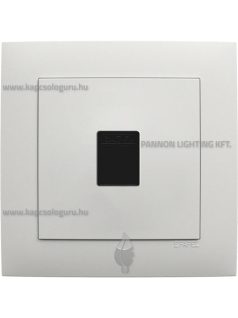   Telefon (RJ11) aljzat és fedőlap, IP20, jégfehér fedőlappal és Aquarella kerettel - EFAPEL LOGUS 90