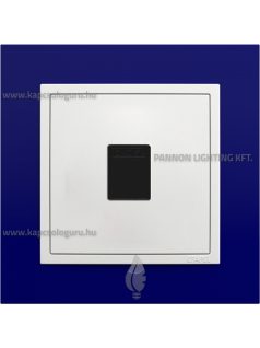   Telefon (RJ11) aljzat és fedőlap, IP20, jégfehér fedőlappal és Animato kék kerettel - EFAPEL LOGUS 90