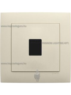   Számítógép (RJ45) aljzat, Cat. 5e UTP, IP20, gyöngyházfehér fedőlappal és Aquarella kerettel - EFAPEL LOGUS 90