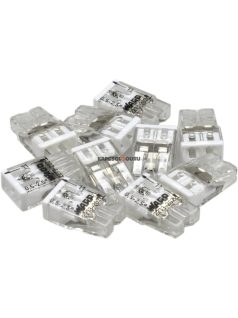   2 vezetékes összekötő (tömör 0,5-2,5mm2) 24A átlátszó fehér 2273-202 - WAGO