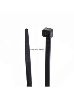   Normál kábelkötegelő, fekete, 370×3.6mm, D=5-108mm, Tracon, 370×3.6mm, D=5-108mm, PA6.6 - TRACON