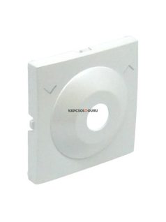   Egy billentyűs kapcsoló fedőlap, kulccsal , IP20, jégfehér - EFAPEL LOGUS 90