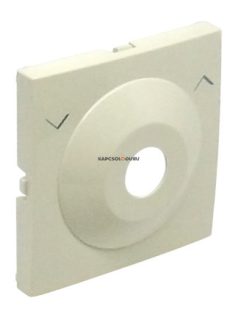   Egy billentyűs kapcsoló fedőlap, kulccsal , IP20, gyöngyházfehér - EFAPEL LOGUS 90