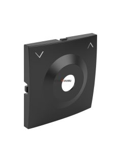   Egy billentyűs kapcsoló fedőlap, kulccsal , IP20, fekete - EFAPEL LOGUS 90