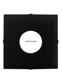   Mozgásérzékelős kapcsoló fedőlap, IP20, fekete - EFAPEL LOGUS 90