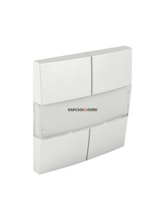   Négy billentyűs kapcsoló fedőlap, IP20, jégfehér - EFAPEL LOGUS 90