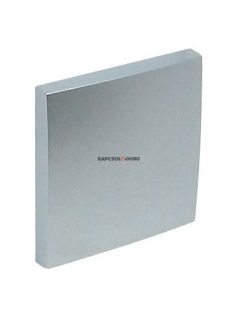   Egy billentyűs kapcsoló fedőlap, IP20, alumínium - EFAPEL LOGUS 90