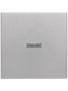   Egy billentyűs kapcsoló fedőlap, fényjelzéssel, IP20, alumínium - EFAPEL LOGUS 90