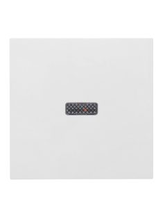   Egy billentyűs kapcsoló fedőlap, fényjelzéssel, IP20, fehér - EFAPEL LOGUS 90