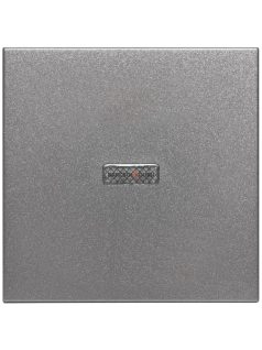   Egy billentyűs kapcsoló fedőlap, fényjelzéssel, IP20, Szürke - EFAPEL LOGUS 90