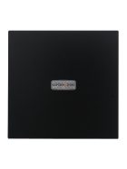   Egy billentyűs kapcsoló fedőlap, fényjelzéssel, IP20, fekete - EFAPEL LOGUS 90