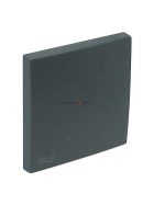   Egy billentyűs kapcsoló fedőlap, kulcs jellel, IP20, Szürke - EFAPEL LOGUS 90