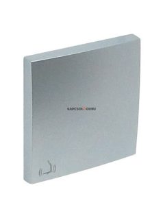   Egy billentyűs kapcsoló fedőlap, csengő jellel, IP20, alumínium - EFAPEL LOGUS 90