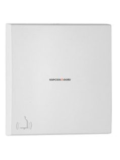   Egy billentyűs kapcsoló fedőlap, csengő jellel, IP20, fehér - EFAPEL LOGUS 90