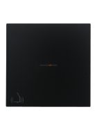   Egy billentyűs kapcsoló fedőlap, csengő jellel, IP20, fekete - EFAPEL LOGUS 90