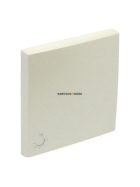   Egy billentyűs kapcsoló fedőlap, lámpa jellel, IP20, gyöngyházfehér - EFAPEL LOGUS 90