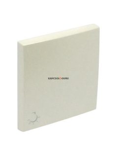   Egy billentyűs kapcsoló fedőlap, lámpa jellel, IP20, gyöngyházfehér - EFAPEL LOGUS 90