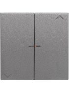 Redőnynyomó fedőlap, IP20, Szürke - EFAPEL LOGUS 90