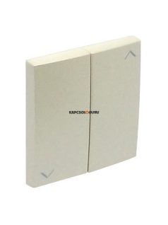   Redőnynyomó fedőlap, IP20, gyöngyházfehér - EFAPEL LOGUS 90