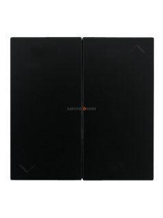 Redőnynyomó fedőlap, IP20, fekete - EFAPEL LOGUS 90