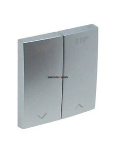   Redőnykapcsoló fedőlap, IP20, alumínium - EFAPEL LOGUS 90