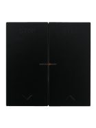 Redőnykapcsoló fedőlap, IP20, fekete - EFAPEL LOGUS 90