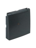   Dugalj fedlap, csapfedéllel, IP44, Szürke - EFAPEL LOGUS 90