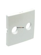   Hangszóró aljzat fedőlap, IP20, jégfehér - EFAPEL LOGUS 90