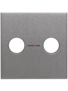 Hangszóró aljzat fedőlap, IP20, Szürke - EFAPEL LOGUS 90