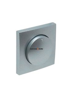   Tekerőgombos fényerőszabályozó, fedőlap, IP20, alumínium - EFAPEL LOGUS 90