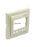   Digitális szobatermosztát fedőlap, IP20, gyöngyházfehér - EFAPEL LOGUS 90