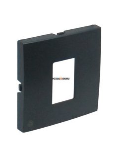   Számítógép (RJ45) aljzat fedőlap, IP20, Szürke - EFAPEL LOGUS 90