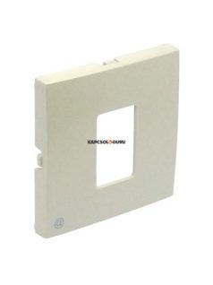   Számítógép (RJ45) aljzat fedőlap, IP20, gyöngyházfehér - EFAPEL LOGUS 90