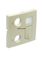   TV-Rádió-PC (RJ45) aljzat fedőlap, IP20, gyöngyházfehér - EFAPEL LOGUS 90