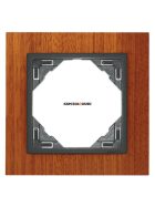 1-es keret, ARBORE IP20, mahagóni/szürke - EFAPEL LOGUS 90