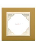 1-es keret, IP20, arany/jégfehér - EFAPEL LOGUS 90