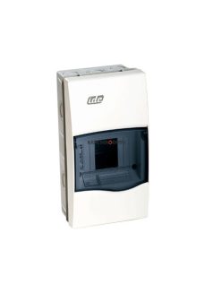   ORO süllyesztett kiselosztó, 4 modulos, füst ajtóval, PEN sínnel, fehér, IP40 - IDE ELECTRIC